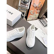 Celine Block Sneakers Calfskin Optic White - 4