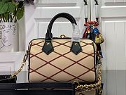 Louis Vuitton LV Speedy Bandoulière Bag 25 Beige Red 25 x 19 x 15 cm - 4