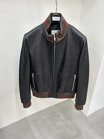 Gucci Leather Black Jacket