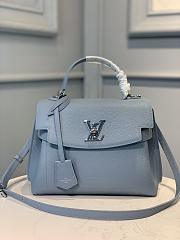 Louis Vuitton LV Lockme Ever BB Blue 28x20x11.5cm - 1