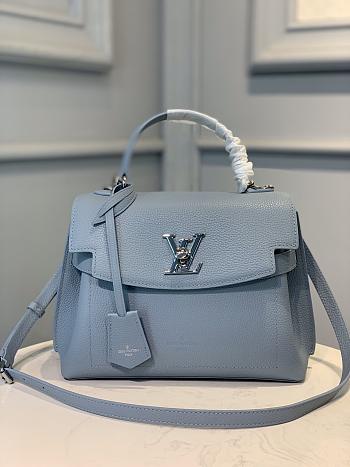 Louis Vuitton LV Lockme Ever BB Blue 28x20x11.5cm