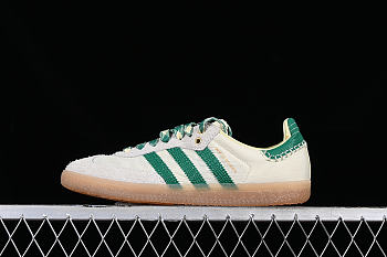 Adidas Samba Wales Bonner Cream Green Sneaker