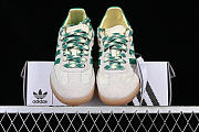 Adidas Samba Wales Bonner Cream Green Sneaker - 3