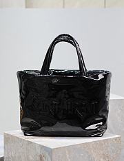 YSL Tote Nappa Patent Black 41-50x43x17cm - 1