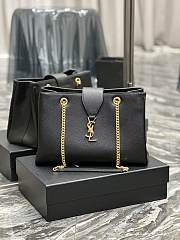 YSL Cassandra Black Tote Shopper Bag 33x22x15cm - 1