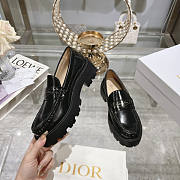 Dior Boy Platform Loafer Black Brushed Calfskin - 2