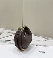 Fendi Nano Fendigraphy Brown 16.5x14x5cm - 2