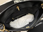 Chanel Maxi Hobo Bag Black 39cm - 6