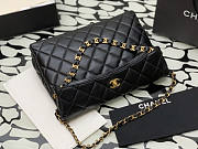 Chanel Maxi Hobo Bag Black 39cm - 3