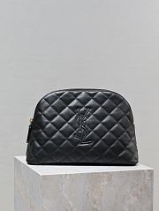 YSL Large Cosmetric Pouch Black 30x20x11cm - 1