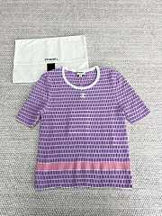 Chanel Purple T-shirt - 1