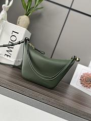 Loewe Mini Hammock Hobo Bag Green 28x17x9.5cm - 1