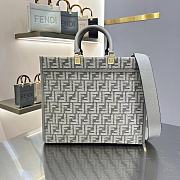 Fendi Medium Sunshine Grey Bag 35x31x17cm - 1