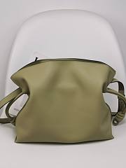 Loewe Flamenco Clutch Green Bag 30x24.5x10.5cm - 4