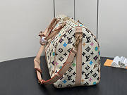 Louis Vuitton LV Keepall Bandouliere 50 White 50x29x23cm - 6