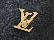 Louis Vuitton LV Lock and Walk Bag Black 20 x 20.5 x 12 cm - 2