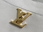 Louis Vuitton LV Lock and Walk Bag White 20 x 20.5 x 12 cm - 2