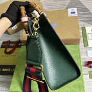 Gucci Diana Small Tote Bag Antique Gold Green 27x24x11cm - 4