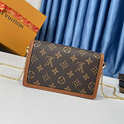 Louis Vuitton LV Dauphine Chain Wallet Bag 18.5 x 12 x 5 cm - 3
