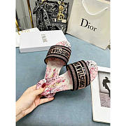 Dior Dway Pink Follow Slides - 4