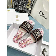 Dior Dway Pink Follow Slides - 3