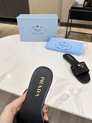 Prada Black Slides - 3