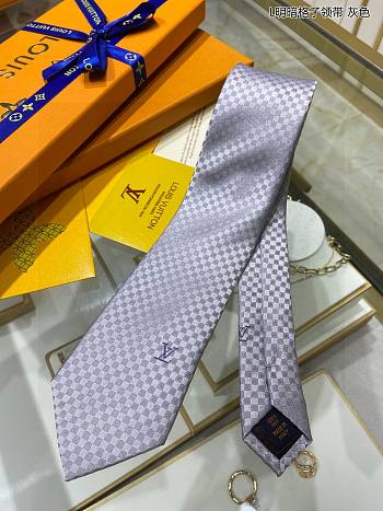 Louis Vuitton LV Grey Tie
