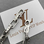 Louis Vuitton LV Monogram Bracelet Silver - 3