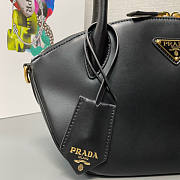 Prada Leather Handbag Black 31x16x11cm - 5