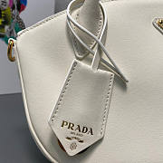 Prada Leather Handbag White 31x16x11cm - 2