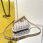 Fendi First Bag Small White 26x18x9.5cm - 2