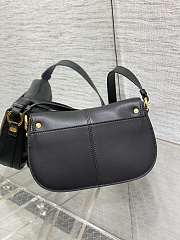 Dior Small CD Besace Bag Black 24 x 15 x 6 cm - 4