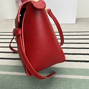 Celine Nano Belt Bag Grained Calfskin Red 20x20x10cm - 5