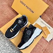 Louis Vuitton LV Run 55 Sneaker Black - 4
