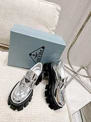 Prada Silver Sneaker - 1
