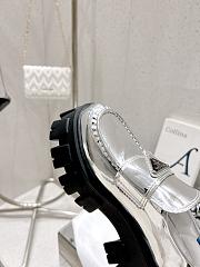 Prada Silver Sneaker - 3