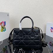 Prada Small Prada Galleria Saffiano Leather Black 28x20x12cm - 6