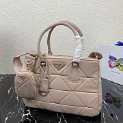 Prada Small Prada Galleria Saffiano Leather Pink 28x20x12cm - 5