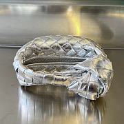 Bottega Veneta Candy Jodie Bag Silver 16x17x6.5cm - 2