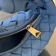 Bottega Veneta Candy Jodie Bag Blue 16x17x6.5cm - 6