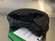 Bottega Veneta Candy Jodie Bag Black Silver 16x17x6.5cm - 6