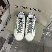Golden Goose Superstar Green Purple Sneaker - 4