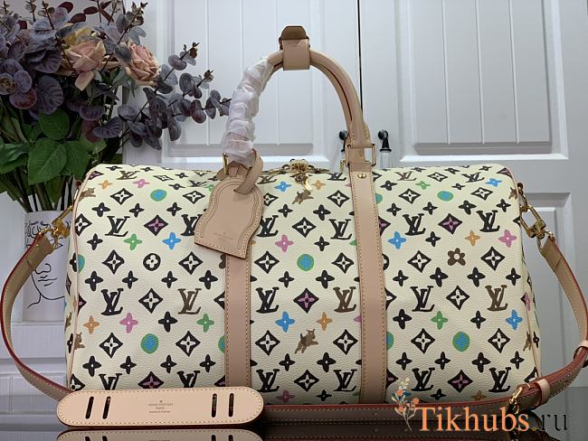 Louis Vuitton LV Keepall Bandoulière 45 Vanilla 45x27x20cm - 1