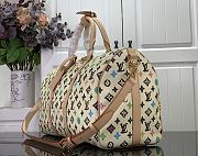 Louis Vuitton LV Keepall Bandoulière 45 Vanilla 45x27x20cm - 4