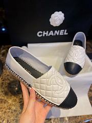 Chanel Espadrilles Full White - 1