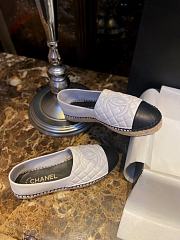 Chanel Espadrilles Full White - 2