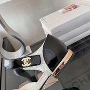 Chanel Mary Janes Patent Calfskin And Lambskin White - 5