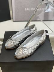 Chanel Ballerina Flat Silver 02 - 3