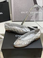 Chanel Ballerina Flat Silver 02 - 2