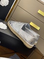 Chanel Espadrilles Silver - 2